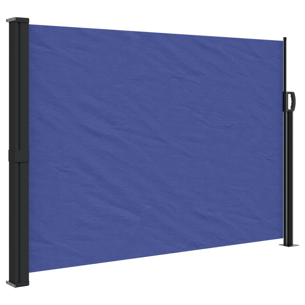 vidaXL Copertina laterală retractabilă, albastru, 140x300 cm