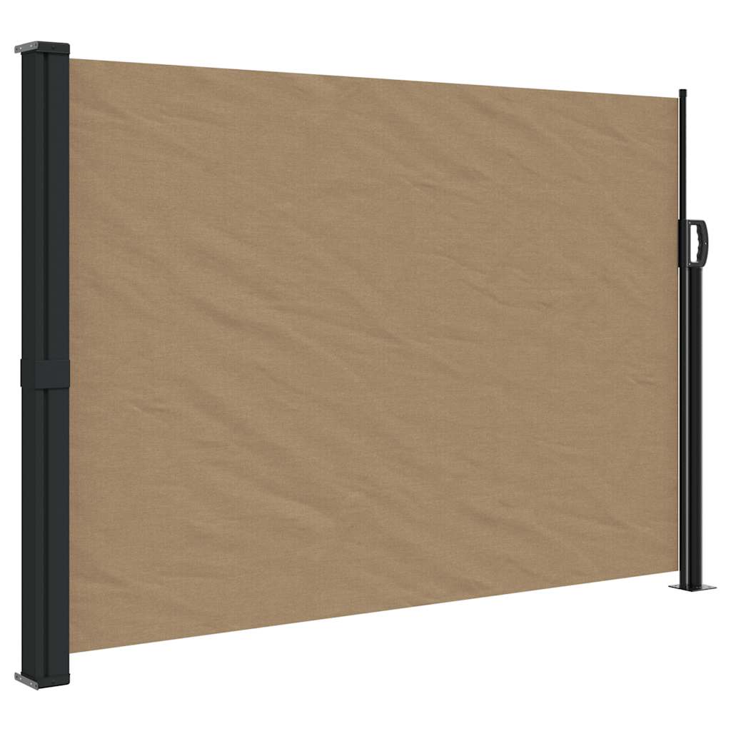 vidaXL Copertina laterală retractabilă, gri taupe, 140x300 cm vidaXL Copertina laterală retractabilă, gri taupe, 140x300 cm