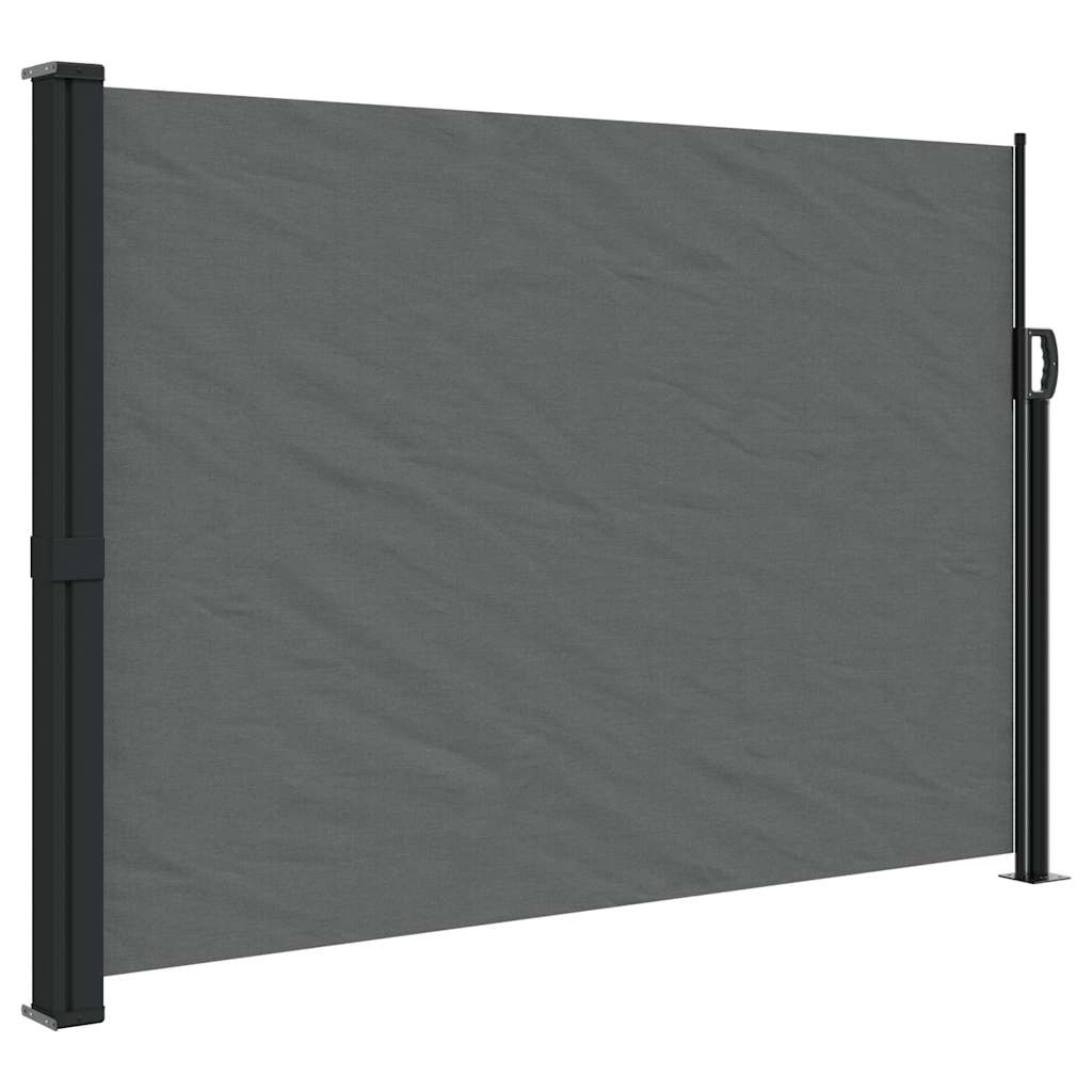 vidaXL Copertină laterală retractabilă, antracit, 140x300 cm
