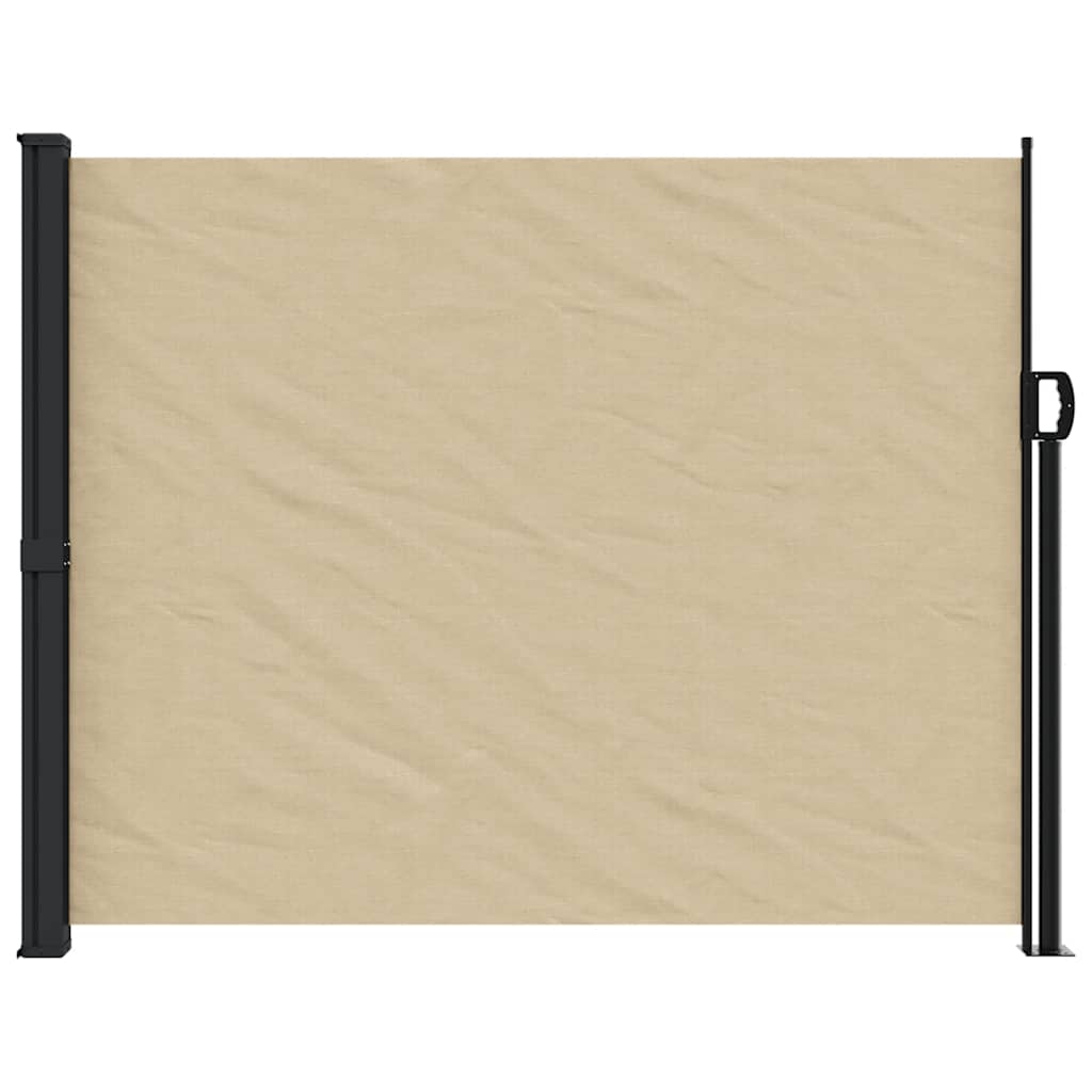 vidaXL Copertina laterală retractabilă, bej, 160x300 cm