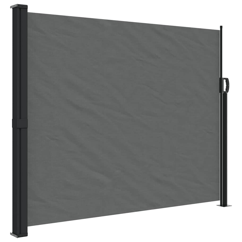 vidaXL Copertină laterală retractabilă, antracit, 160x300 cm