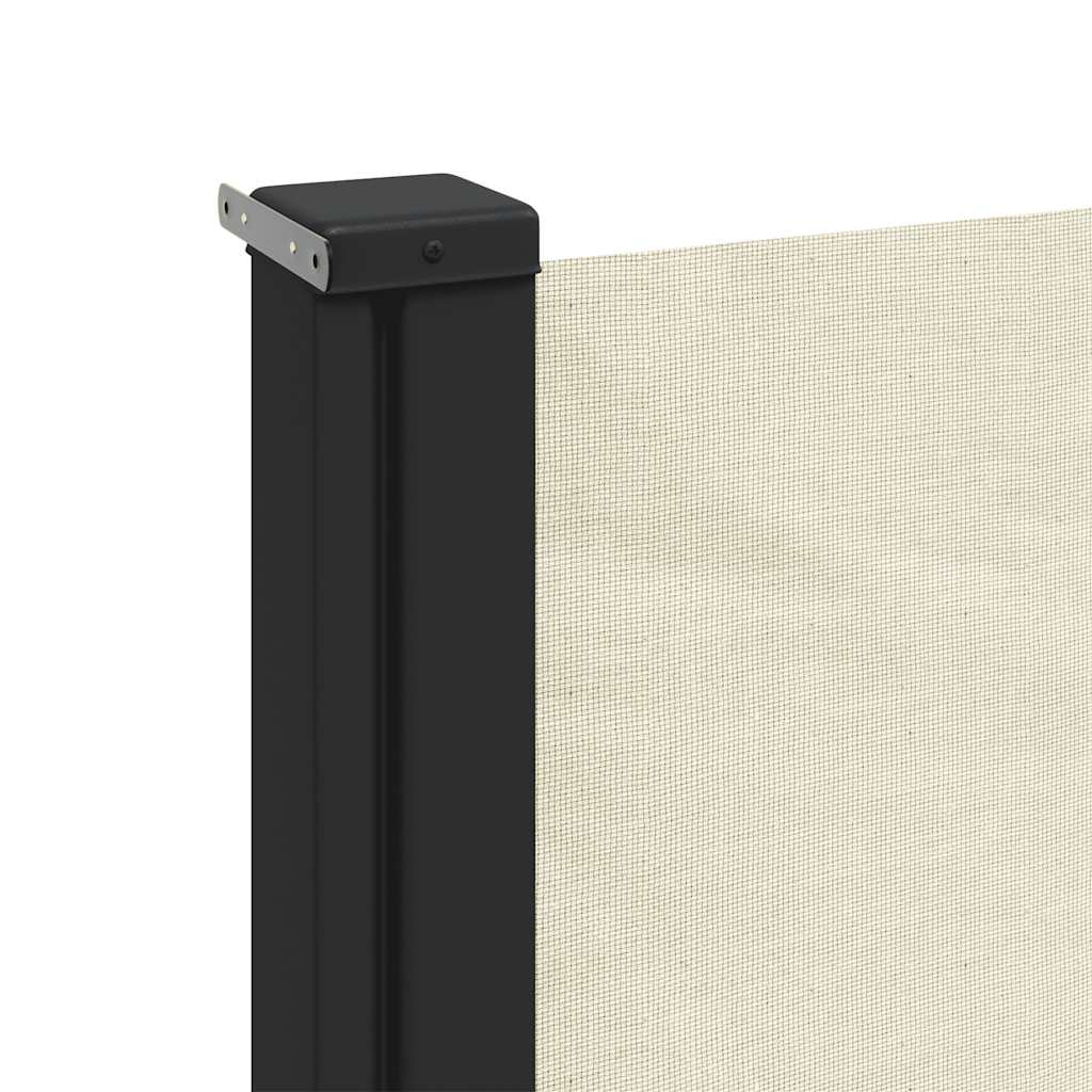 vidaXL Copertina laterală retractabilă, crem, 100x500 cm vidaXL Copertina laterală retractabilă, crem, 100x500 cm