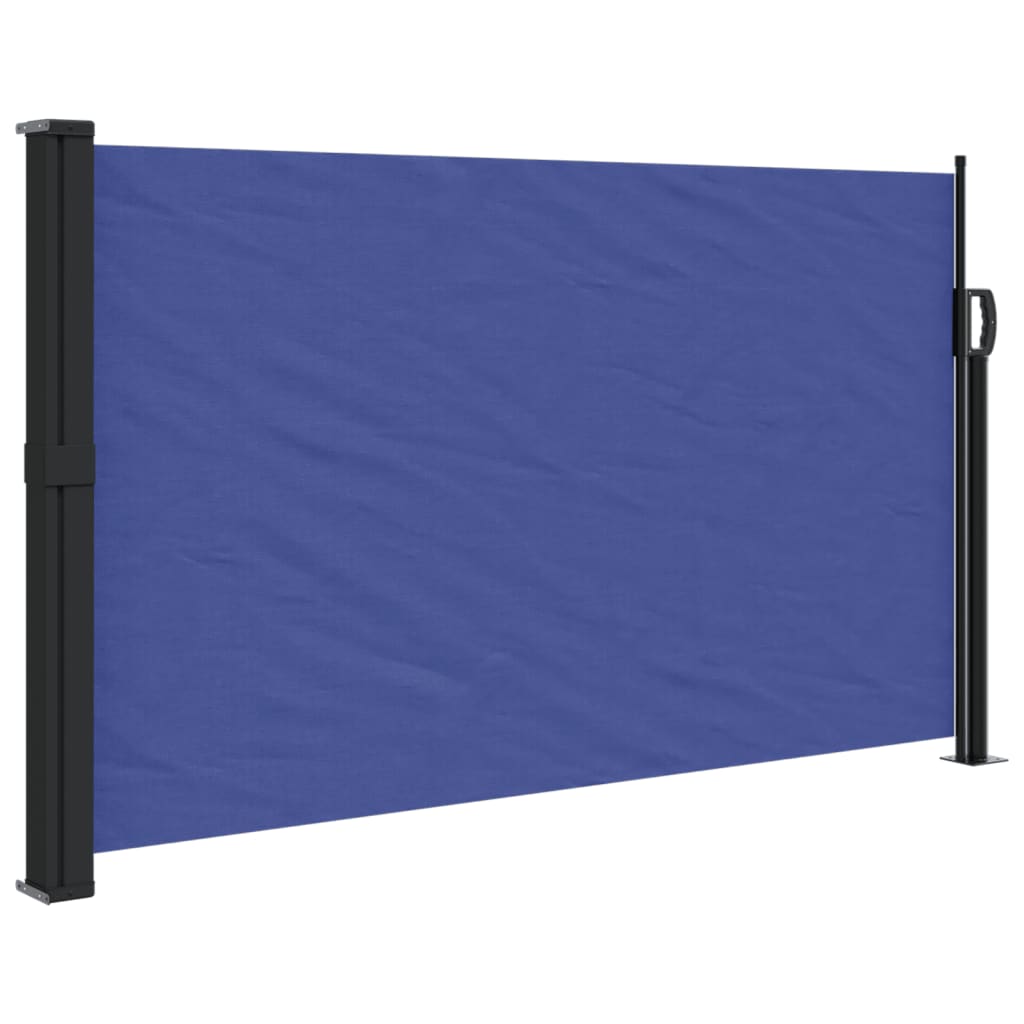 vidaXL Copertina laterală retractabilă, albastru, 120x500 cm vidaXL Copertina laterală retractabilă, albastru, 120x500 cm