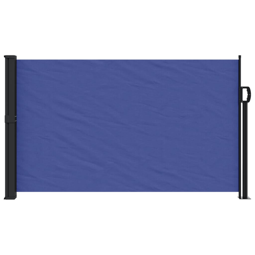 vidaXL Copertina laterală retractabilă, albastru, 120x500 cm vidaXL Copertina laterală retractabilă, albastru, 120x500 cm