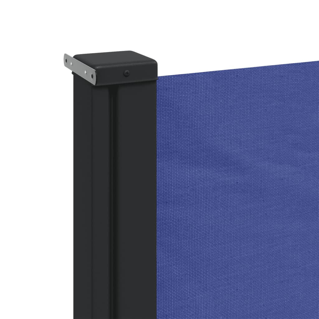 vidaXL Copertina laterală retractabilă, albastru, 120x500 cm vidaXL Copertina laterală retractabilă, albastru, 120x500 cm
