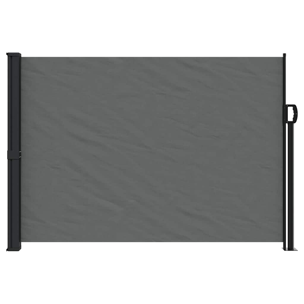 vidaXL Copertină laterală retractabilă, antracit, 140x500 cm vidaXL Copertină laterală retractabilă, antracit, 140x500 cm
