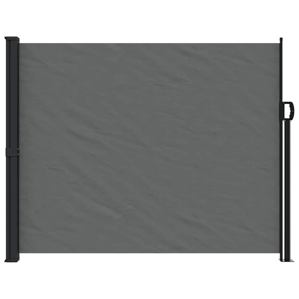 vidaXL Copertină laterală retractabilă, antracit, 160x500 cm