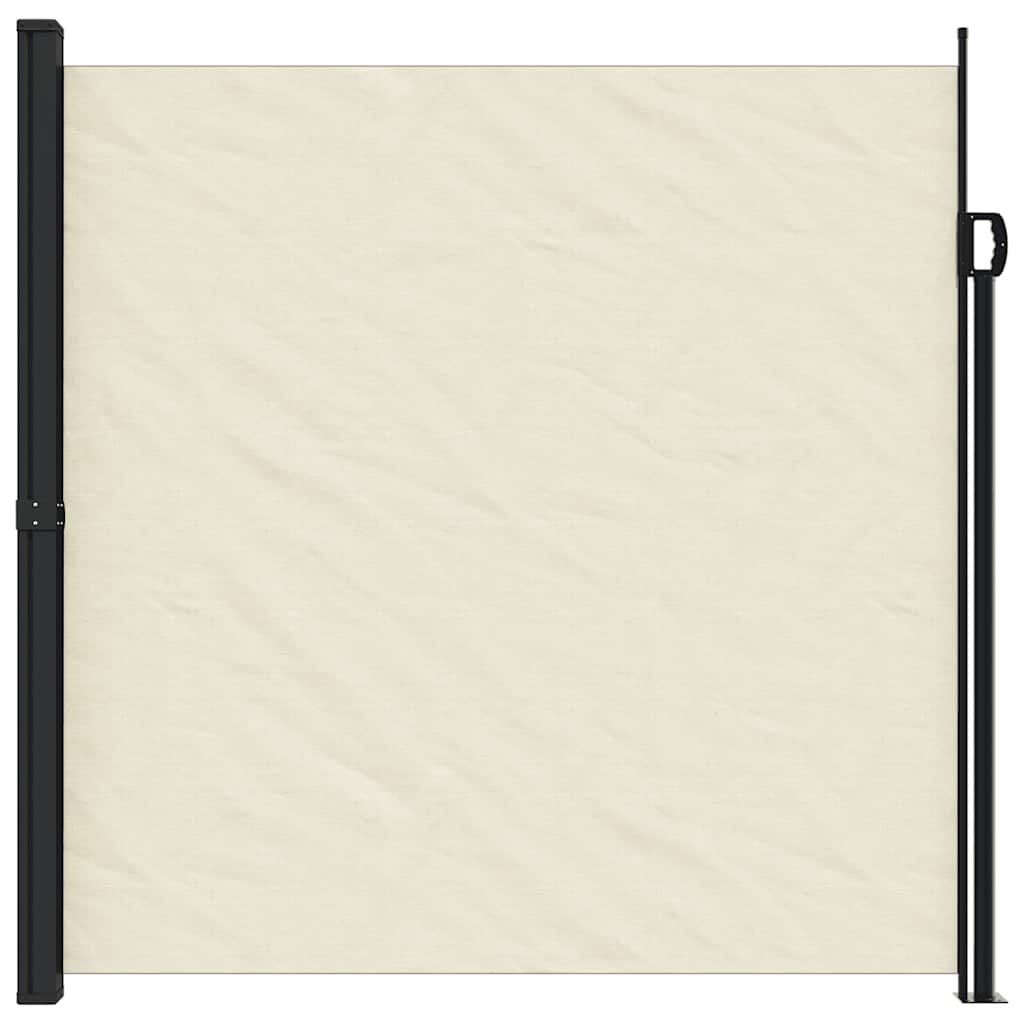 vidaXL Copertina laterală retractabilă, crem, 200x500 cm vidaXL Copertina laterală retractabilă, crem, 200x500 cm