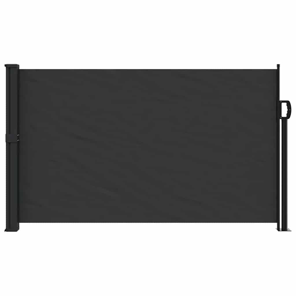 vidaXL Copertină laterală retractabilă, negru, 120 x 600 cm