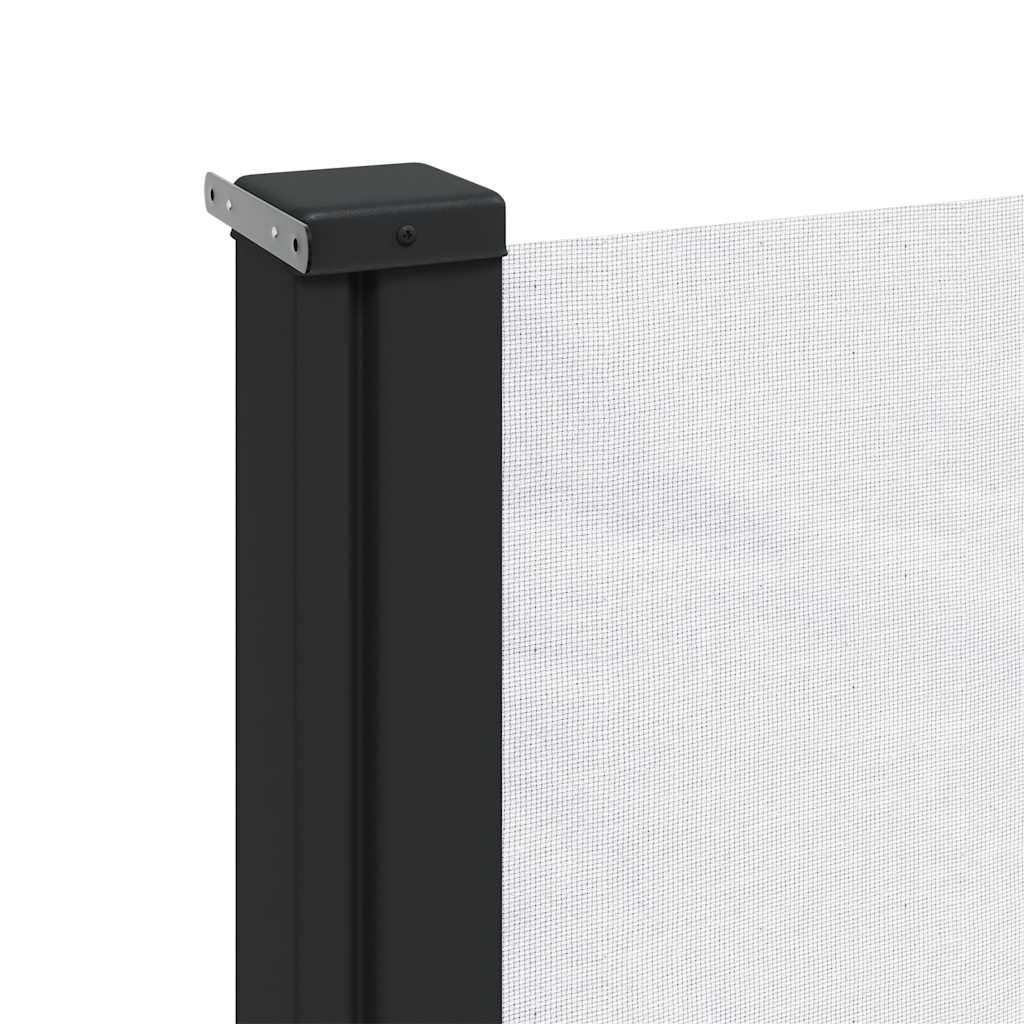 vidaXL Copertină laterală retractabilă, alb, 120 x 600 cm vidaXL Copertină laterală retractabilă, alb, 120 x 600 cm
