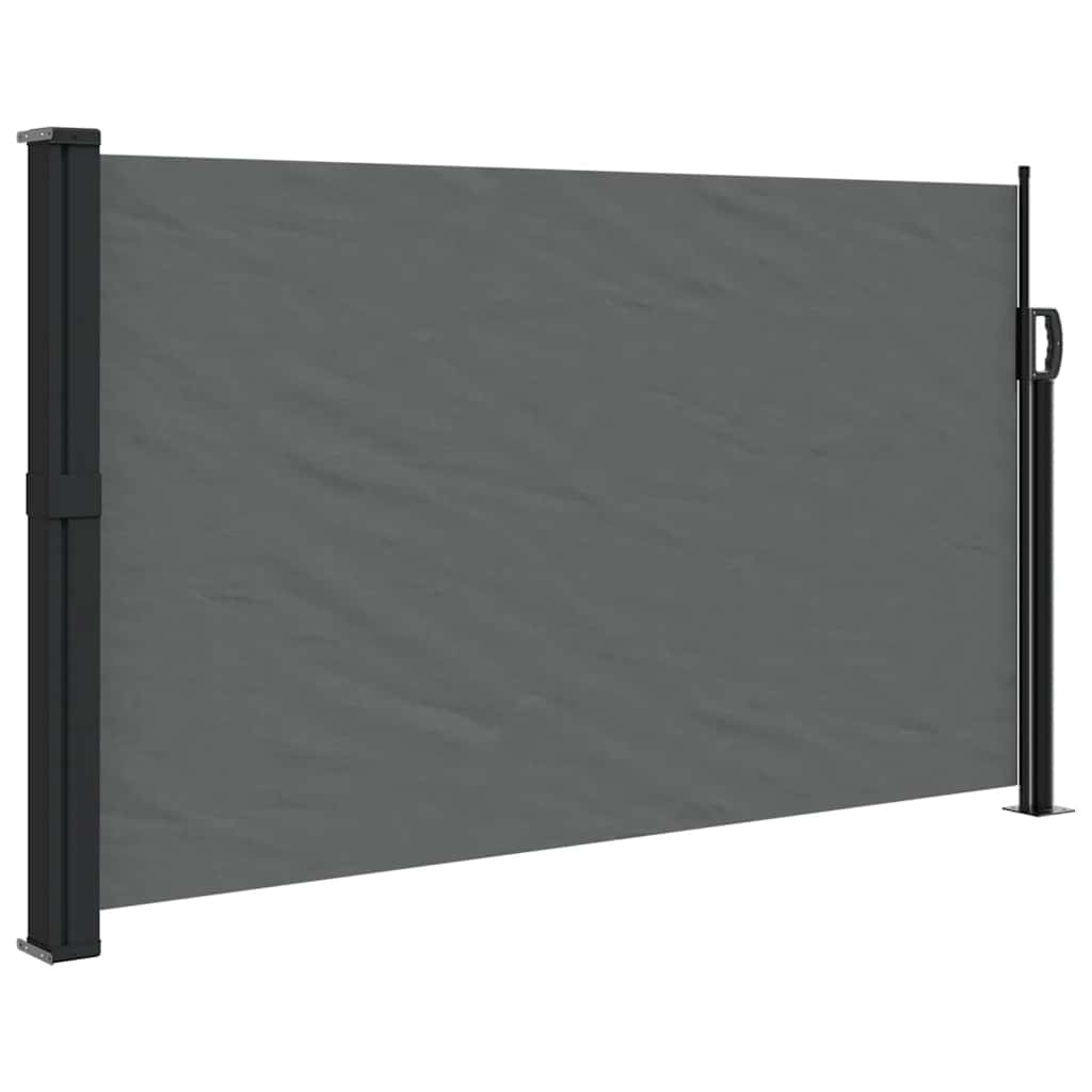 vidaXL Copertină laterală retractabilă, antracit, 120 x 600 cm