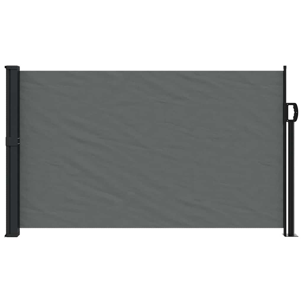 vidaXL Copertină laterală retractabilă, antracit, 120 x 600 cm
