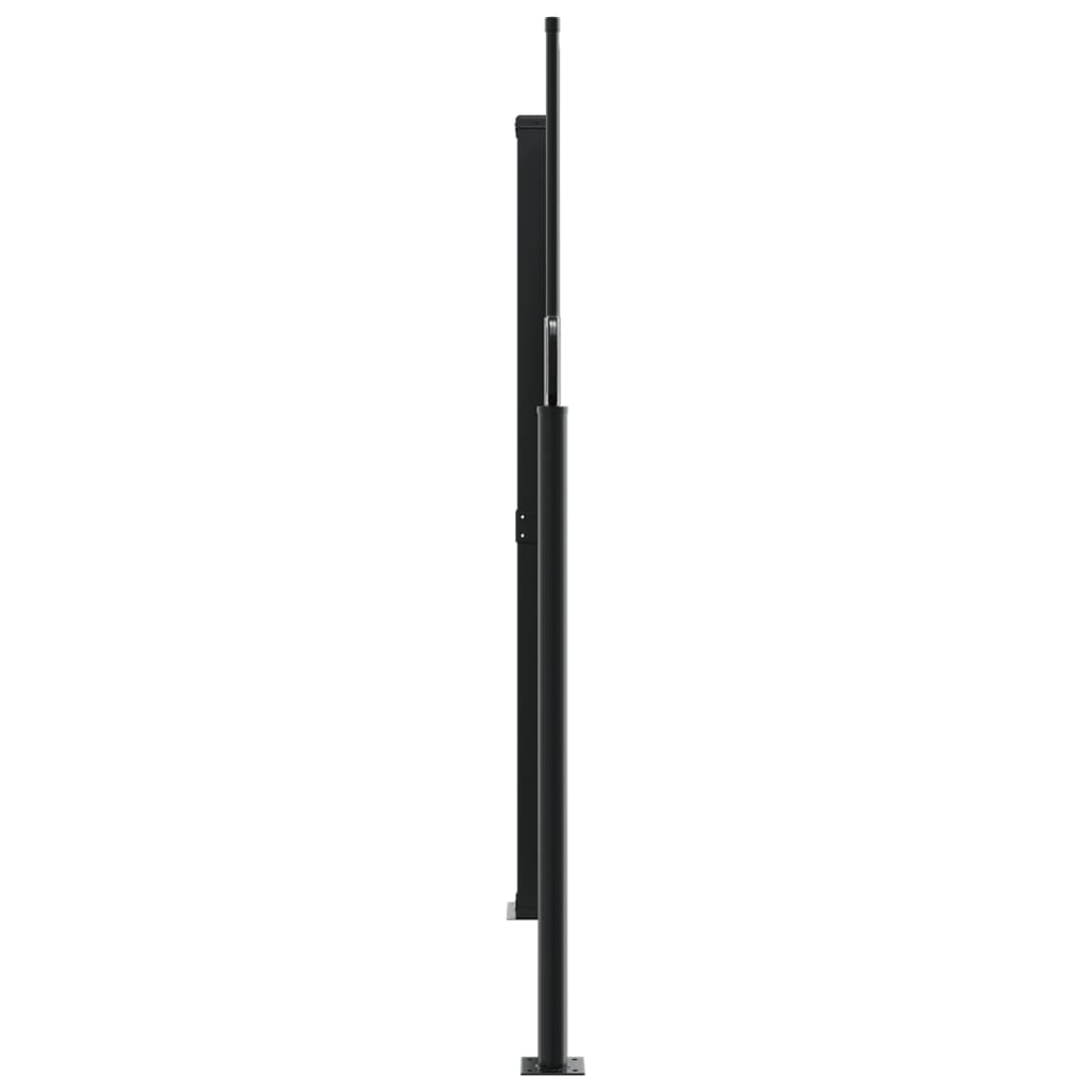 vidaXL Copertină laterală retractabilă, albastru, 160 x 600 cm