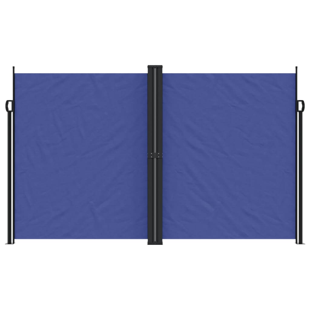 vidaXL Copertină laterală retractabilă, albastru, 200x600 cm vidaXL Copertină laterală retractabilă, albastru, 200x600 cm