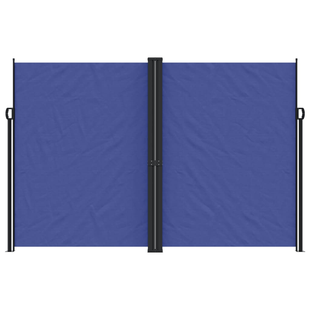vidaXL Copertină laterală retractabilă, albastru, 220x600 cm vidaXL Copertină laterală retractabilă, albastru, 220x600 cm
