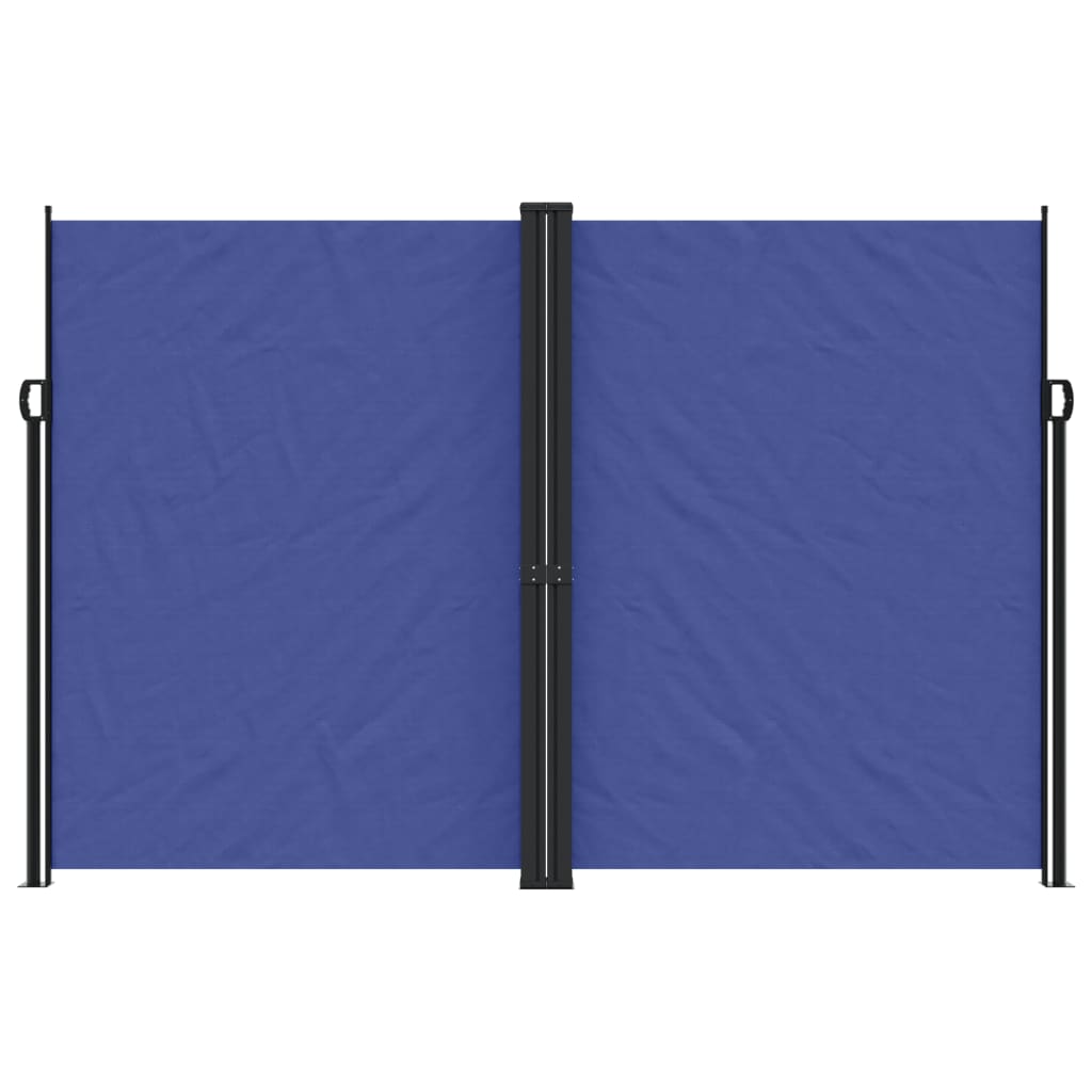 vidaXL Copertină laterală retractabilă, albastru, 220x1000 cm vidaXL Copertină laterală retractabilă, albastru, 220x1000 cm