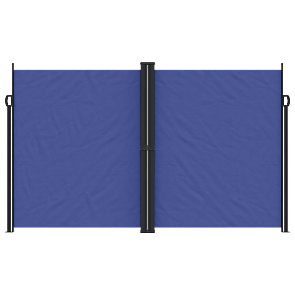 vidaXL Copertină laterală retractabilă, albastru, 200x1200 cm vidaXL Copertină laterală retractabilă, albastru, 200x1200 cm
