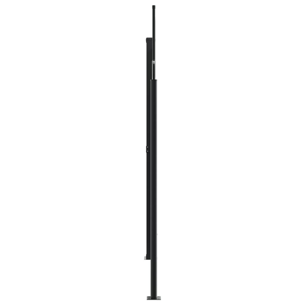 vidaXL Copertină laterală retractabilă, alb, 220x1200 cm vidaXL Copertină laterală retractabilă, alb, 220x1200 cm