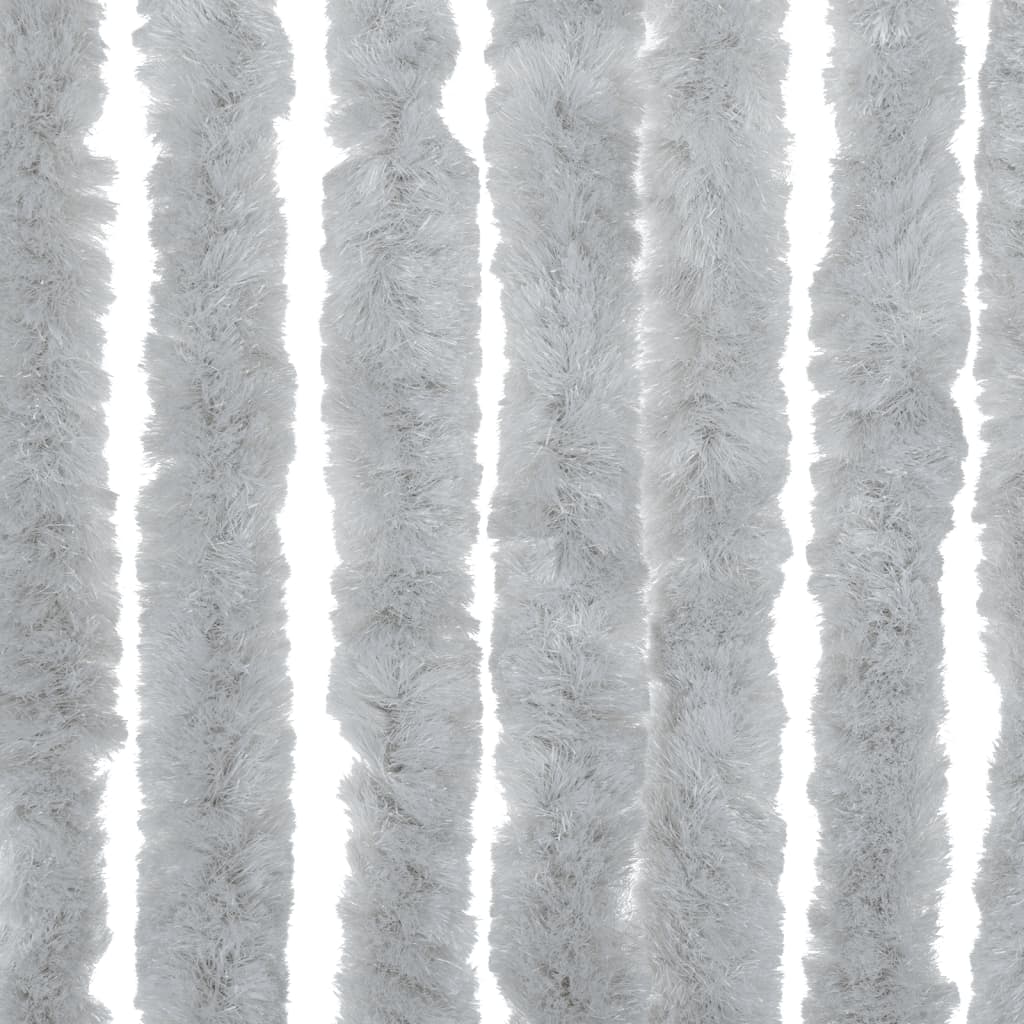 vidaXL Perdea pentru insecte, gri, 118x220 cm, chenille vidaXL Perdea pentru insecte, gri, 118x220 cm, chenille