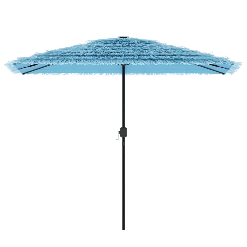 vidaXL Umbrelă soare de grădină stâlp din oțel, albastru 300x200x250cm vidaXL Umbrelă soare de grădină stâlp din oțel, albastru 300x200x250cm