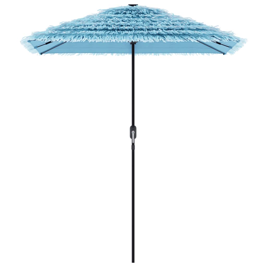 vidaXL Umbrelă soare de grădină stâlp din oțel, albastru 300x200x250cm vidaXL Umbrelă soare de grădină stâlp din oțel, albastru 300x200x250cm