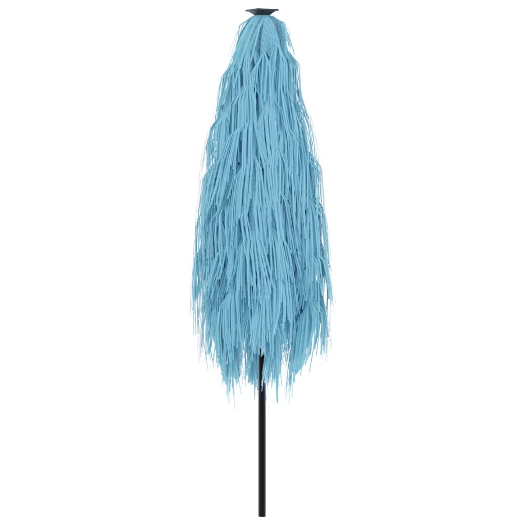 vidaXL Umbrelă soare de grădină stâlp din oțel, albastru 300x200x250cm vidaXL Umbrelă soare de grădină stâlp din oțel, albastru 300x200x250cm