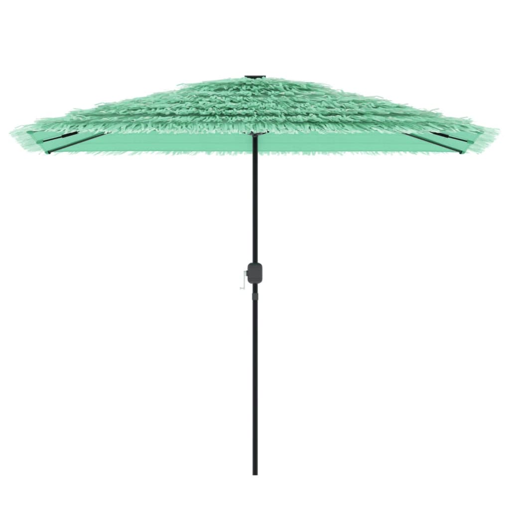 vidaXL Umbrelă soare de grădină cu stâlp din oțel verde 300x200x250 cm