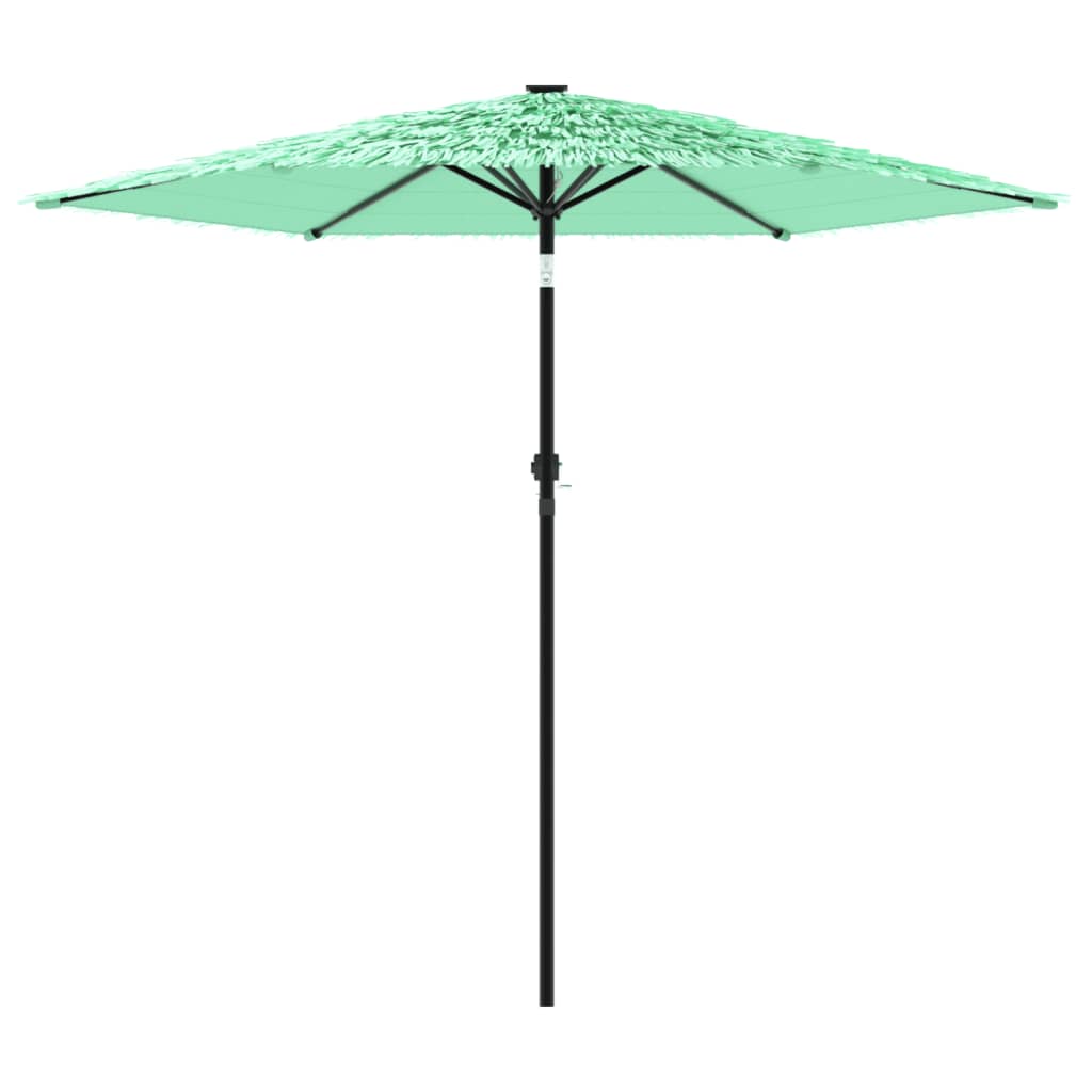 vidaXL Umbrelă soare de grădină stâlp din lemn verde 223x223x213 cm vidaXL Umbrelă soare de grădină stâlp din lemn verde 223x223x213 cm