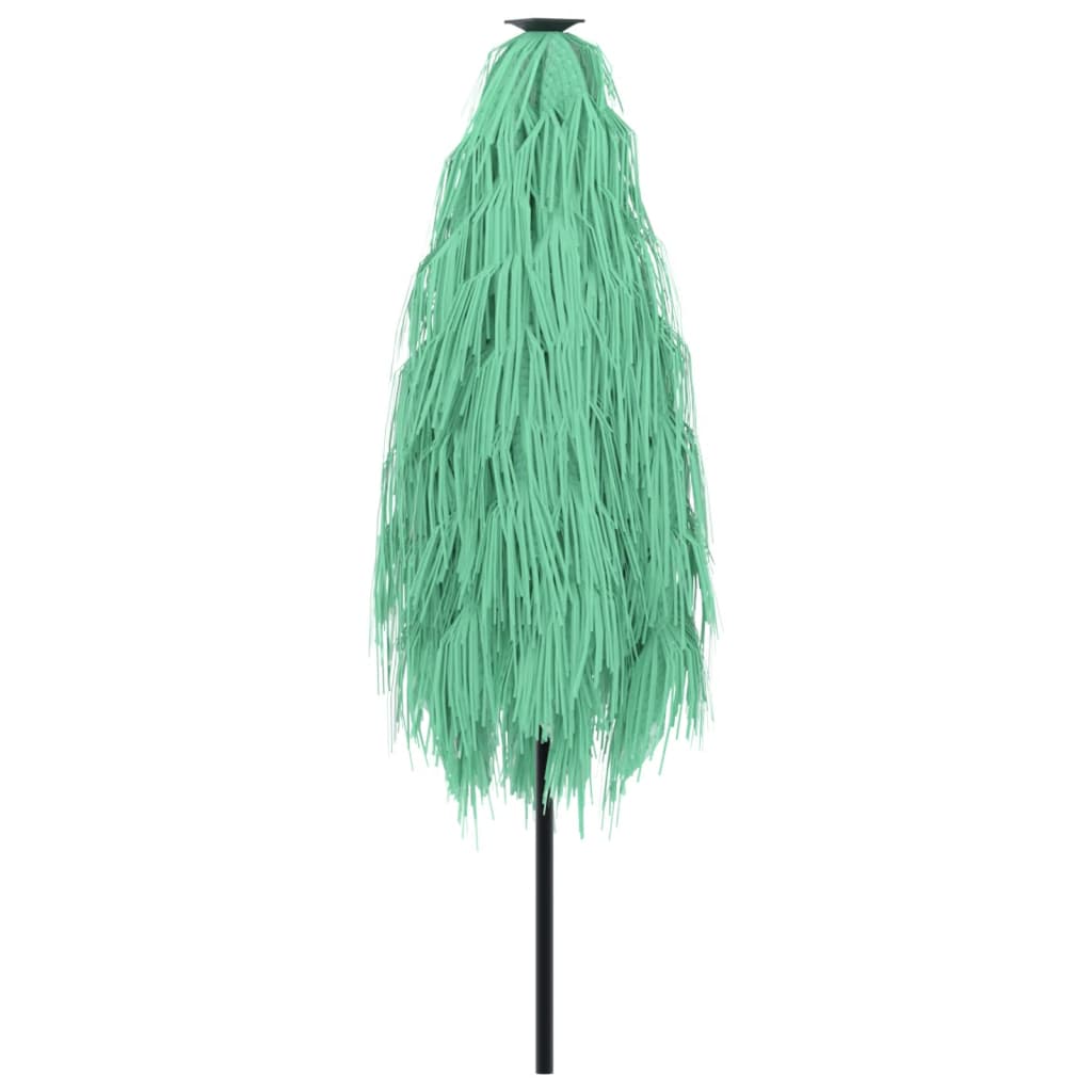 vidaXL Umbrelă soare de grădină stâlp din lemn verde 223x223x213 cm vidaXL Umbrelă soare de grădină stâlp din lemn verde 223x223x213 cm