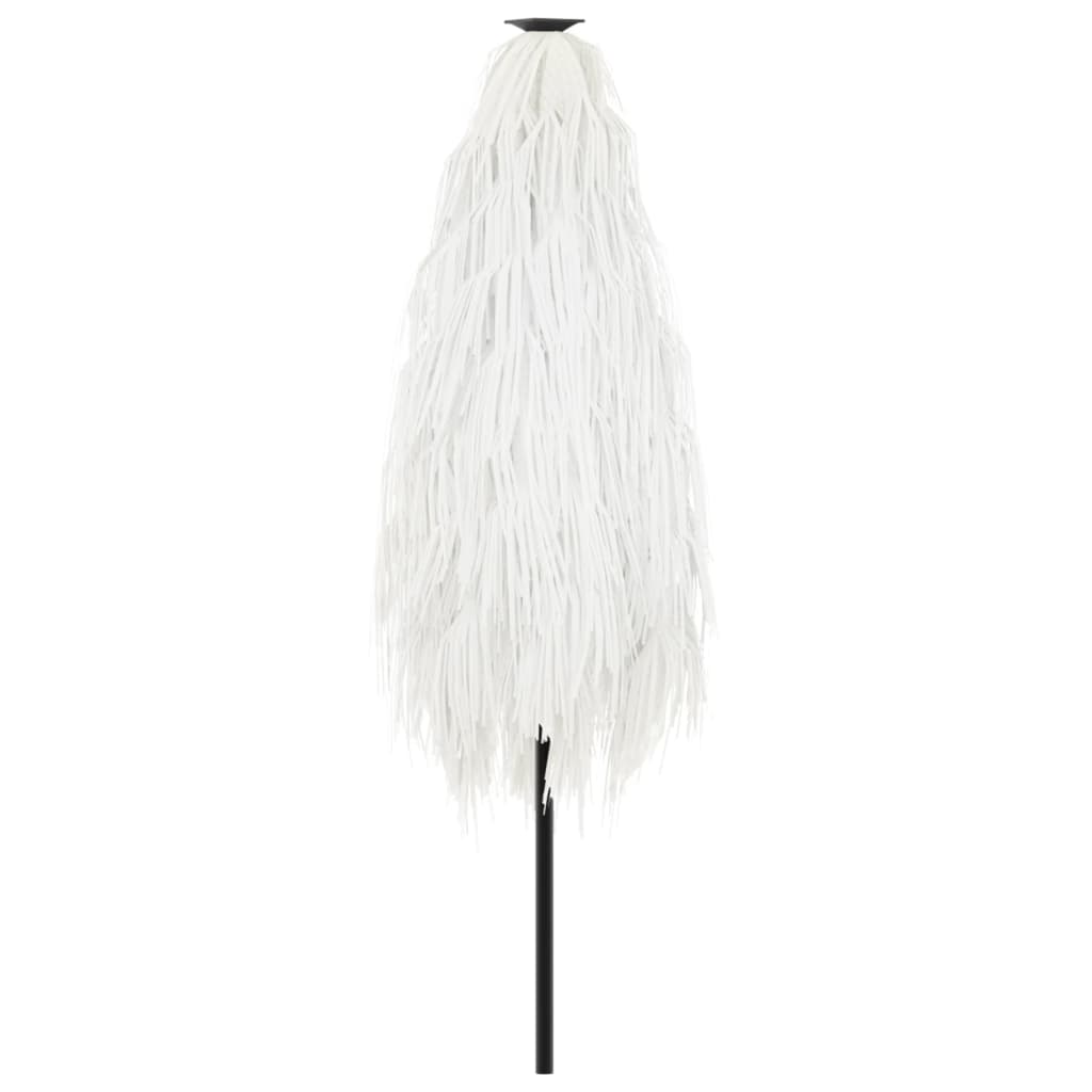 vidaXL Umbrelă soare de grădină stâlp din oțel, alb 223x223x213cm vidaXL Umbrelă soare de grădină stâlp din oțel, alb 223x223x213cm