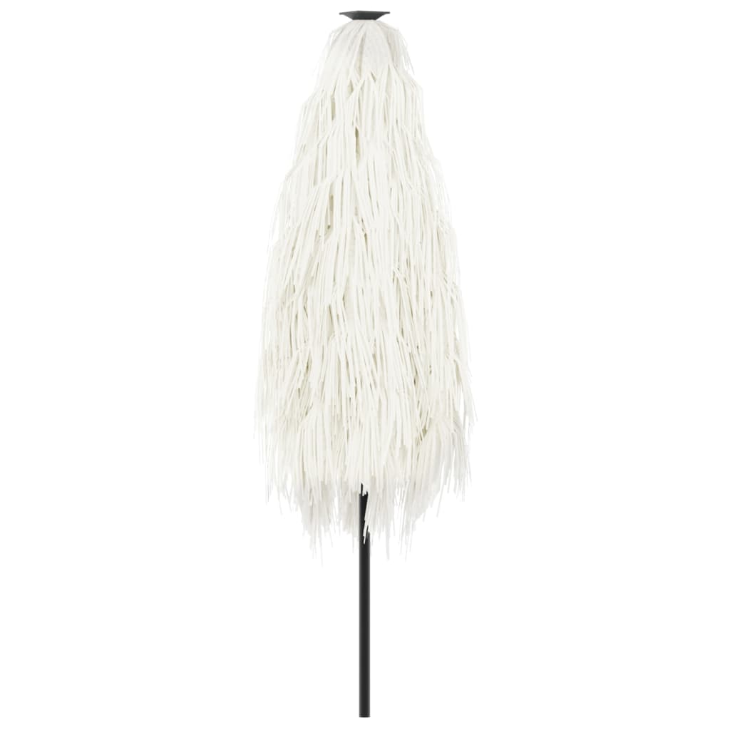 vidaXL Umbrelă soare de grădină stâlp din oțel, alb 268x268x226cm vidaXL Umbrelă soare de grădină stâlp din oțel, alb 268x268x226cm