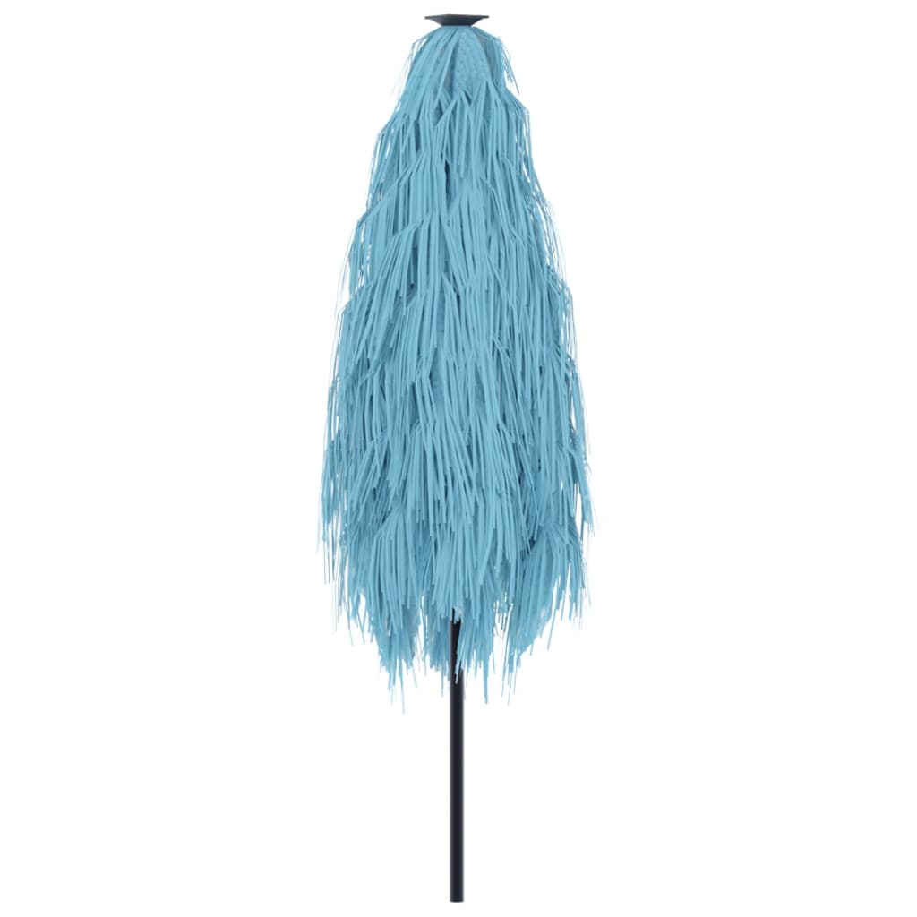vidaXL Umbrelă soare de grădină stâlp din oțel, albastru 288x288x225cm vidaXL Umbrelă soare de grădină stâlp din oțel, albastru 288x288x225cm