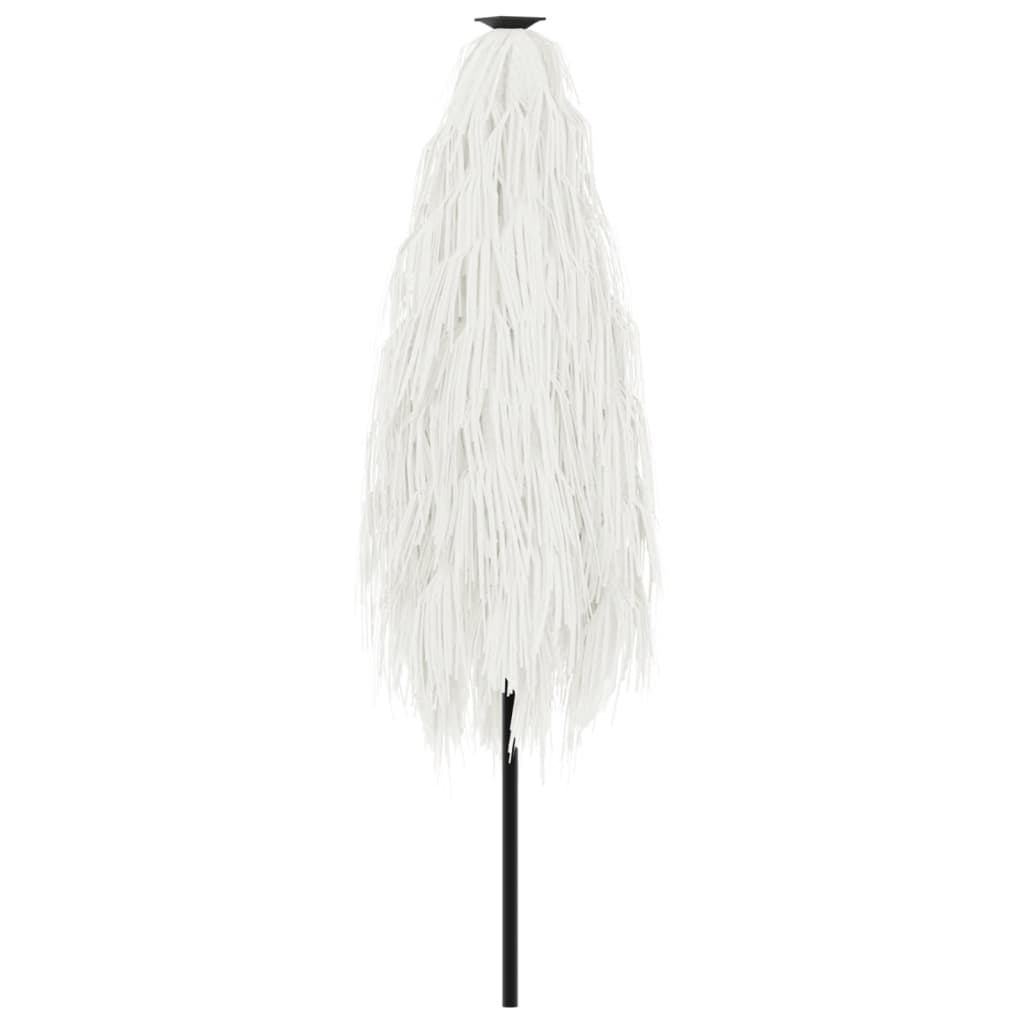 vidaXL Umbrelă soare de grădină stâlp din oțel, alb 288x288x225cm vidaXL Umbrelă soare de grădină stâlp din oțel, alb 288x288x225cm