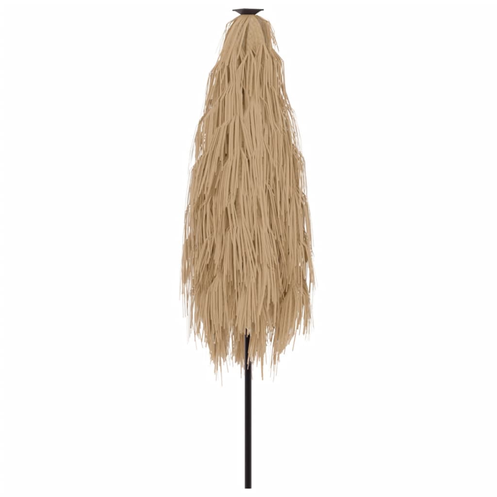 vidaXL Umbrelă soare de grădină cu stâlp din oțel, maro 388x388x248 cm vidaXL Umbrelă soare de grădină cu stâlp din oțel, maro 388x388x248 cm