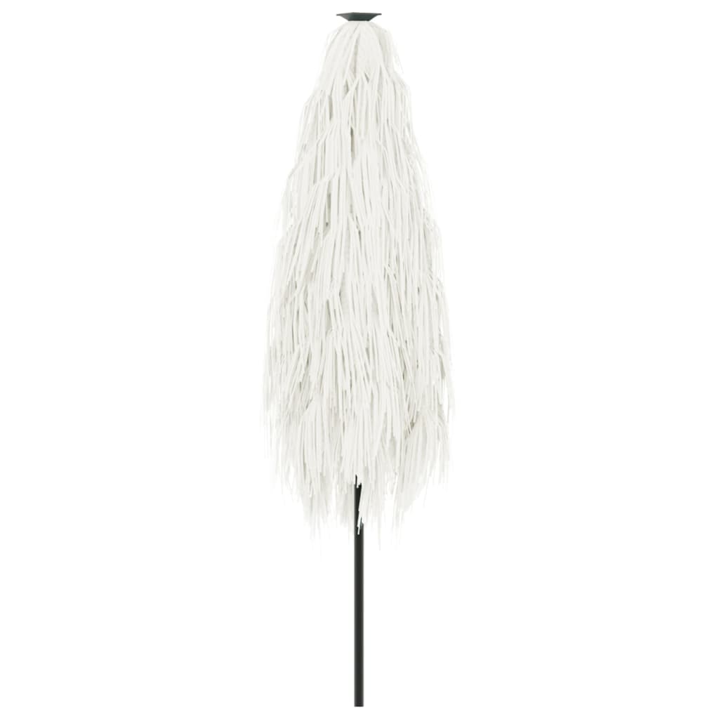 vidaXL Umbrelă soare de grădină stâlp din oțel, alb 388x388x248 cm vidaXL Umbrelă soare de grădină stâlp din oțel, alb 388x388x248 cm