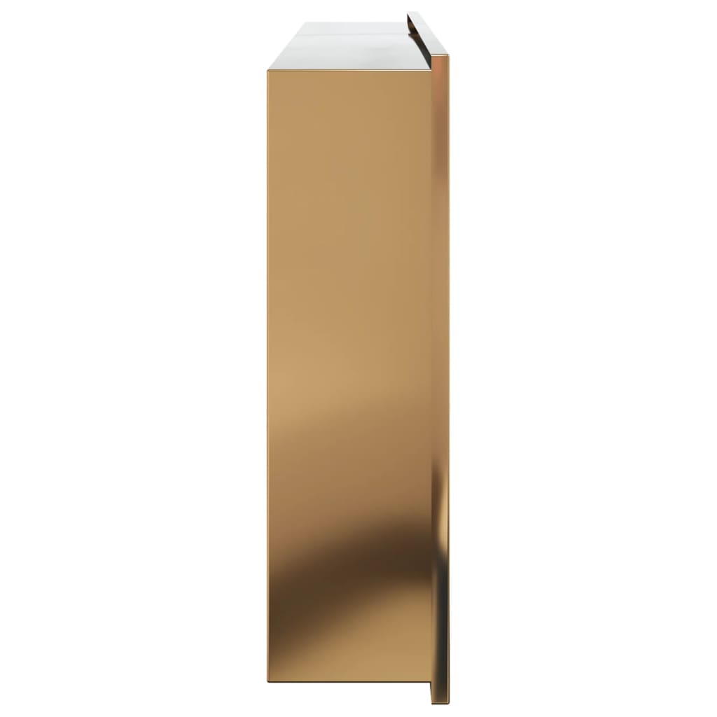 vidaXL Nișă de duș, auriu periat, 62x32x9 cm, oțel inoxidabil vidaXL Nișă de duș, auriu periat, 62x32x9 cm, oțel inoxidabil