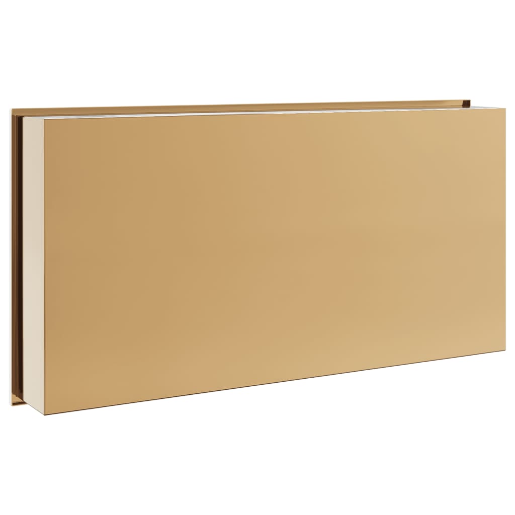 vidaXL Nișă de duș, auriu periat, 62x32x9 cm, oțel inoxidabil vidaXL Nișă de duș, auriu periat, 62x32x9 cm, oțel inoxidabil