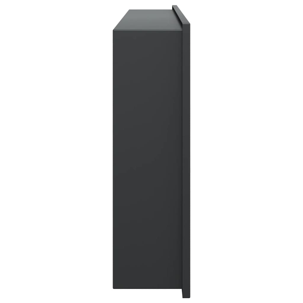 vidaXL Nișă de duș, negru mat, 62x32x9 cm, oțel inoxidabil vidaXL Nișă de duș, negru mat, 62x32x9 cm, oțel inoxidabil