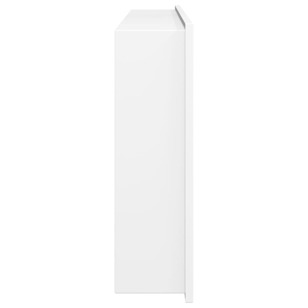 vidaXL Nișă de duș, alb mat, 62x32x9 cm, oțel inoxidabil vidaXL Nișă de duș, alb mat, 62x32x9 cm, oțel inoxidabil