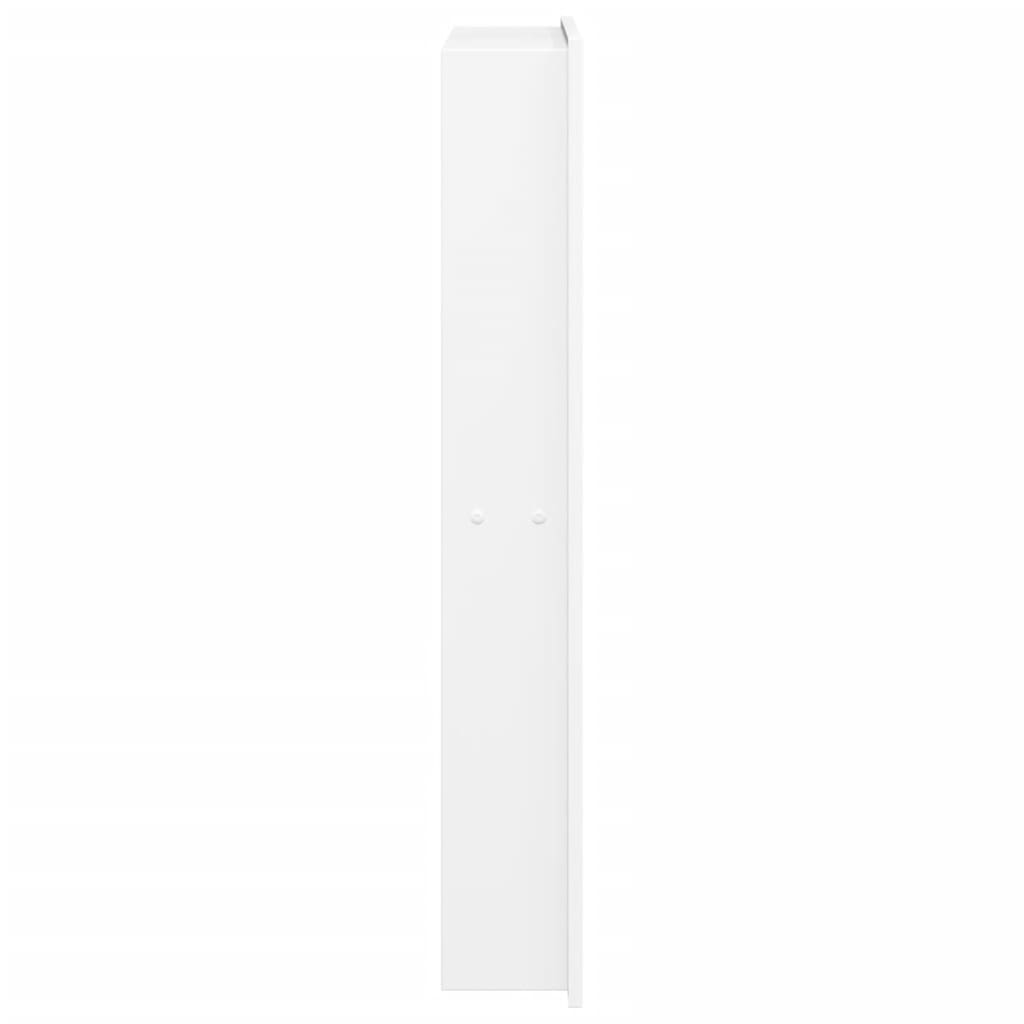 vidaXL Nișă de duș, alb mat, 32x62x9 cm, oțel inoxidabil vidaXL Nișă de duș, alb mat, 32x62x9 cm, oțel inoxidabil