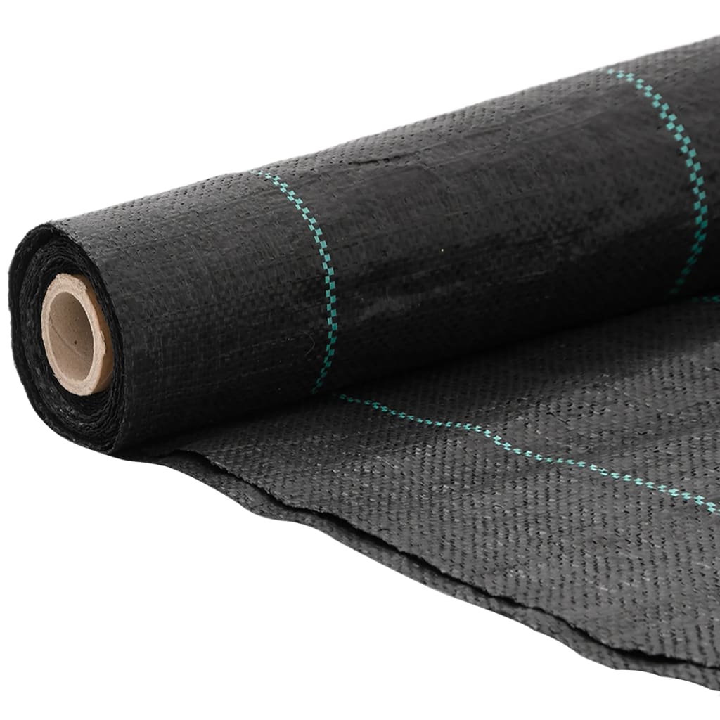 vidaXL Membrană antiburuieni, negru, 1x150 m, PP vidaXL Membrană antiburuieni, negru, 1x150 m, PP