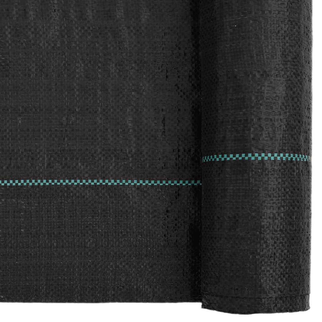 vidaXL Membrană antiburuieni, negru, 1x150 m, PP vidaXL Membrană antiburuieni, negru, 1x150 m, PP