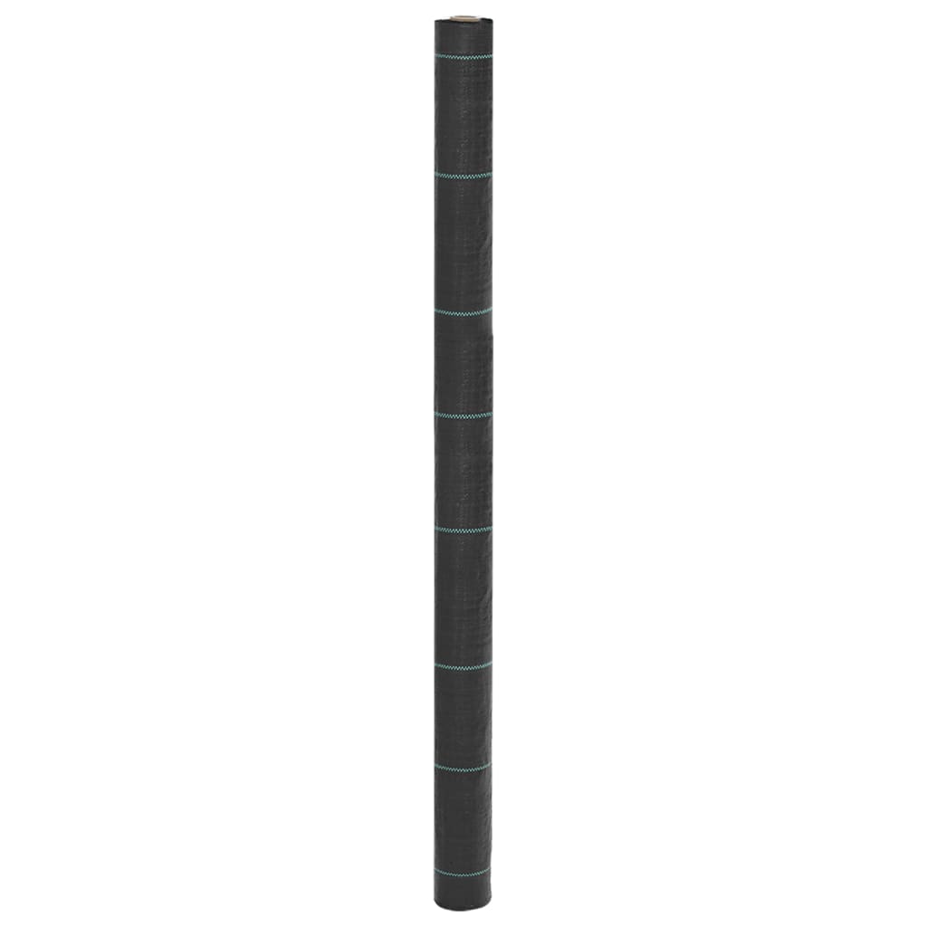 vidaXL Membrană antiburuieni, negru, 1,5x25 m, PP vidaXL Membrană antiburuieni, negru, 1,5x25 m, PP