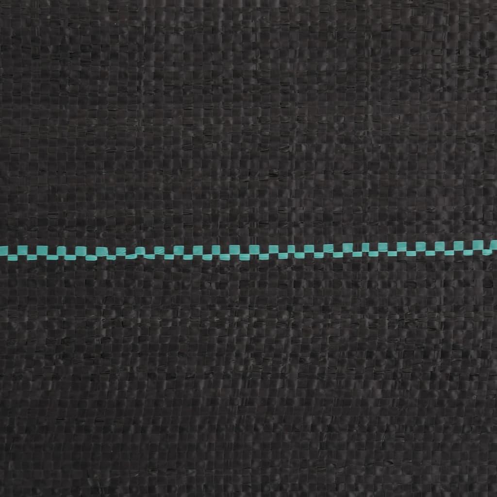 vidaXL Membrană antiburuieni, negru, 1,5x50 m, PP vidaXL Membrană antiburuieni, negru, 1,5x50 m, PP