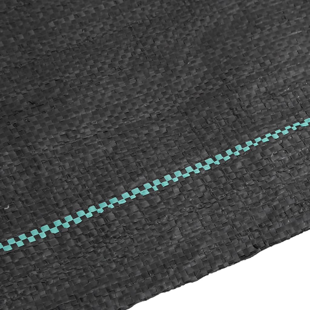 vidaXL Membrană antiburuieni, negru, 0,5x150 m, PP vidaXL Membrană antiburuieni, negru, 0,5x150 m, PP