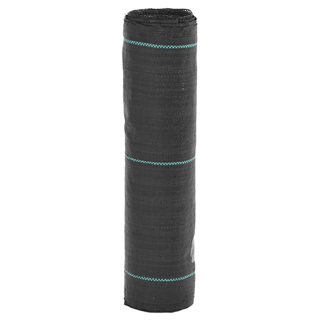 vidaXL Membrană antiburuieni, negru, 0,5x150 m, PP vidaXL Membrană antiburuieni, negru, 0,5x150 m, PP