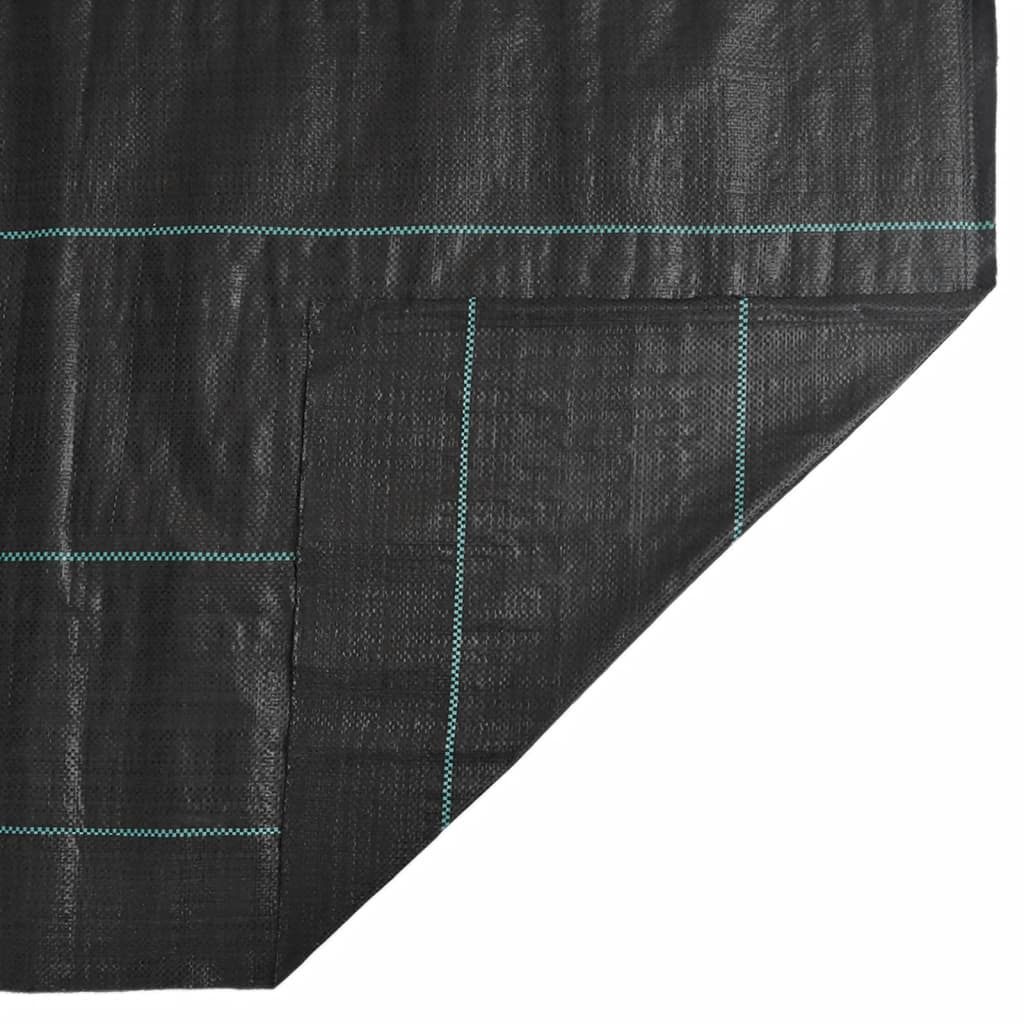 vidaXL Membrană antiburuieni, negru, 1x10 m, PP vidaXL Membrană antiburuieni, negru, 1x10 m, PP