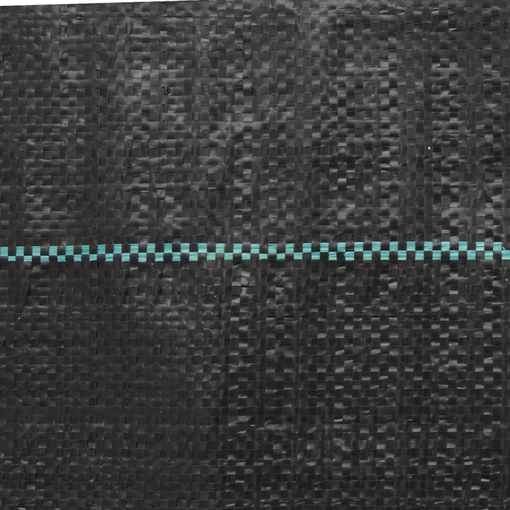 vidaXL Membrană antiburuieni, negru, 1x25 m, PP vidaXL Membrană antiburuieni, negru, 1x25 m, PP