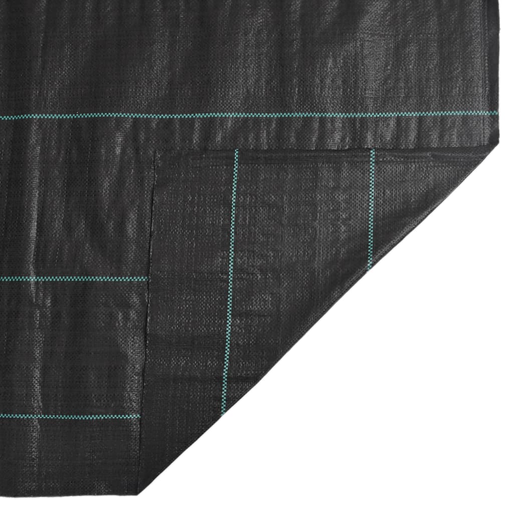 vidaXL Membrană antiburuieni, negru, 1x25 m, PP vidaXL Membrană antiburuieni, negru, 1x25 m, PP