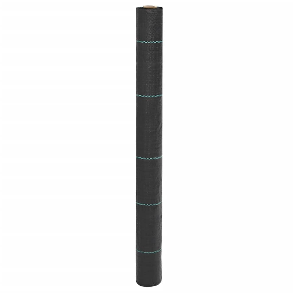 vidaXL Membrană antiburuieni, negru, 1x25 m, PP vidaXL Membrană antiburuieni, negru, 1x25 m, PP